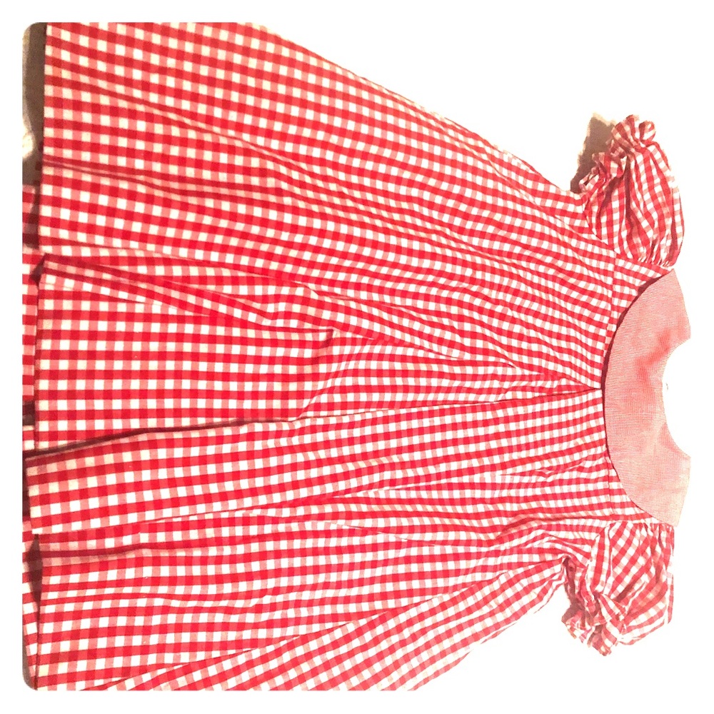Red Gingham toddler size 2 dress